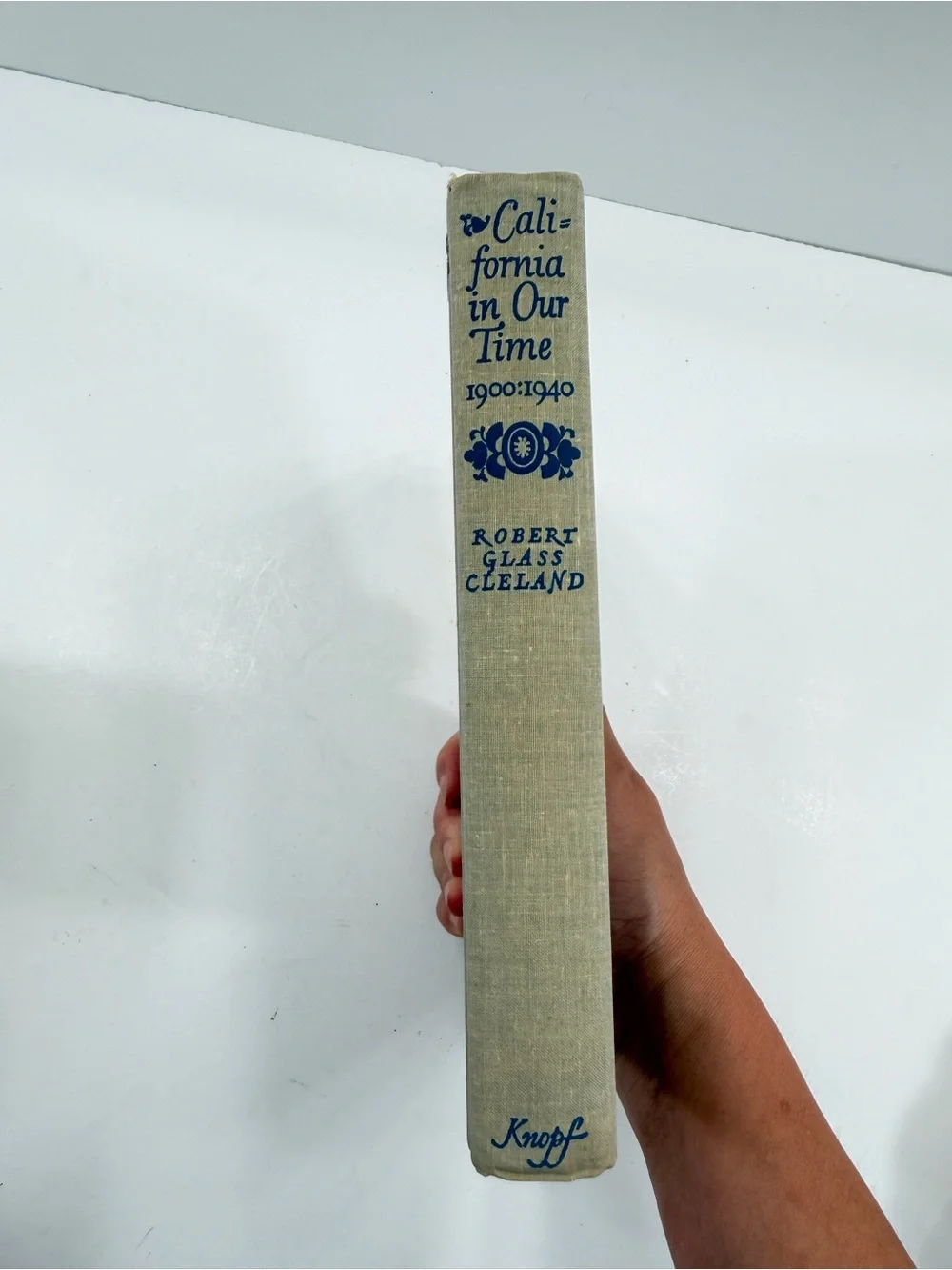 First Edition, 1947, Author Signed California In Our Times 1900-1940, Hard Cover